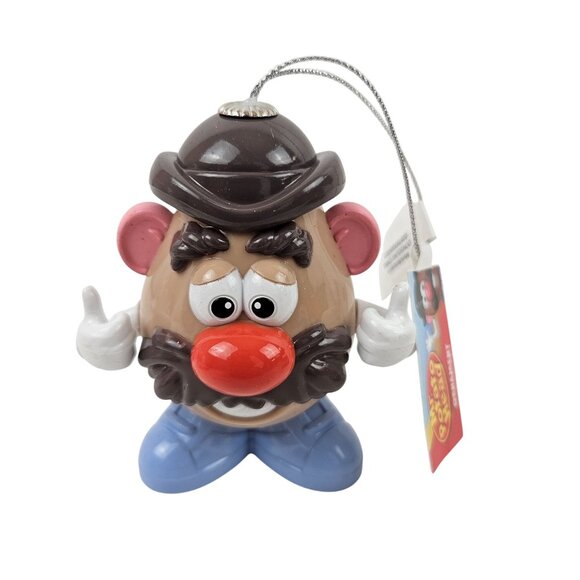 Mr Potato Head Eggo Rubiks Cube Christmas Ornament Set of 4 Retro Hanging Loops - Picture 5 of 11